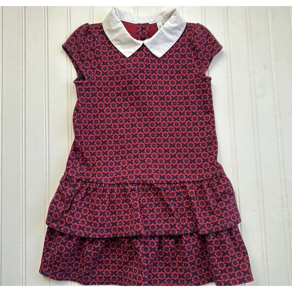 Janie And Jack Floral Drop Waist Jacquard Dress Lets Set Sail Girls Winter dress